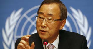 UN work in Afghanistan will go on: Ban Ki-moon